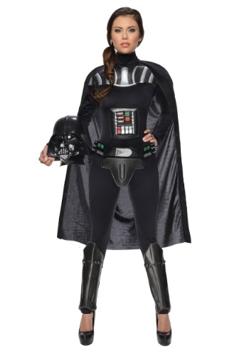 Fantasia feminina de Star Wars Darth Vader – Star Wars Female Darth Vader Bodysuit Costume