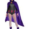 Fantasia feminina de raven Jovens titãs adolescentes – Teen Titans Raven Womens Costume