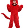 Fantasia infantil de Clifford , O Grande Cachorro Vermelho – Clifford the Big Red Dog Kids Costume