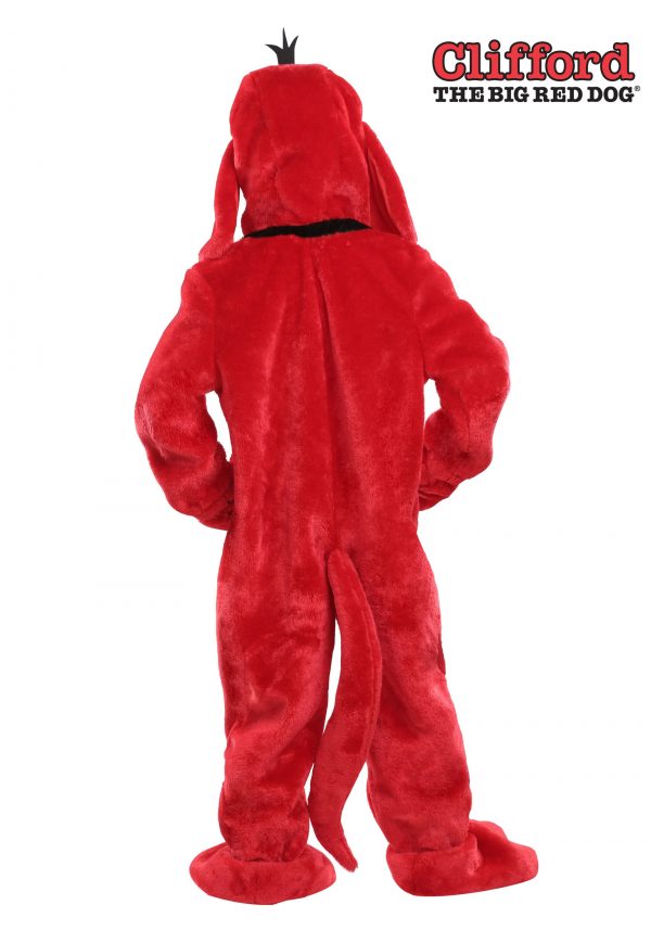 Fantasia infantil de Clifford , O Grande Cachorro Vermelho – Clifford the Big Red Dog Kids Costume