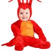 Fantasia infantil de lagosta – Infant Rock Lobster Costume