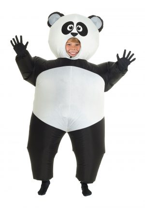 Fantasia infantil de panda inflável – Child Inflatable Panda Costume