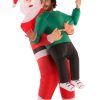 Fantasia inflável do Papai Noel Pick Me Up – Inflatable Adult Santa