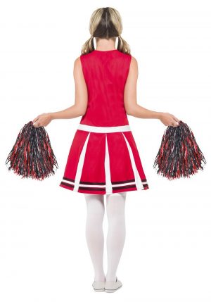 Fantasia líder de torcida – Women’s Red Cheerleader Costume