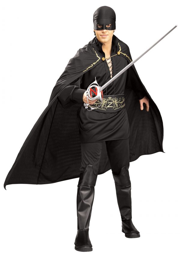 Fantasia masculina do Zorro – Adult Mens Zorro Costume