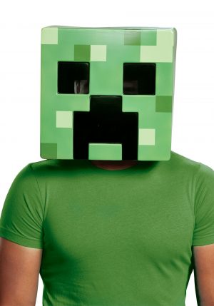 Máscara Minecraft Creeper – Adult Minecraft Creeper Mask