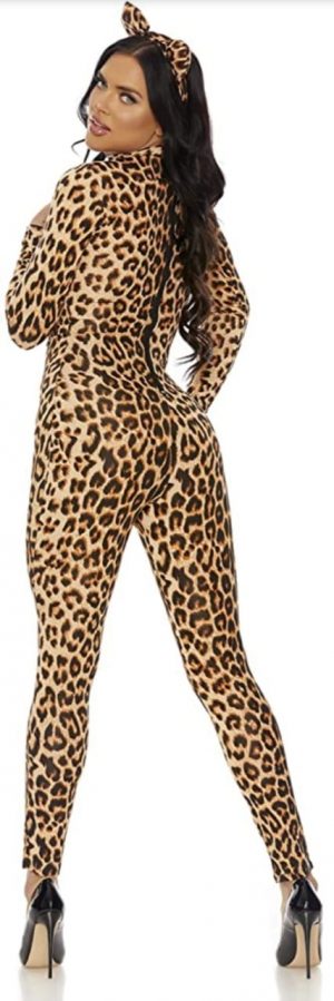 Fantasia Sexy de Leopardo – Kat kitten female costume