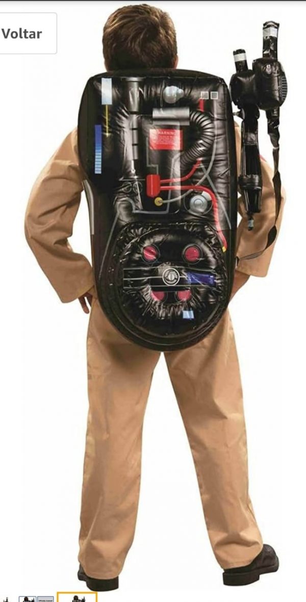 Rubie’s  Mochila inflável Ghostbusters – Inflatable Ghostbusters Backpack