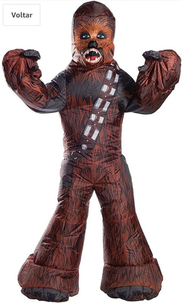 Rubie’s Fantasia adulta inflável Chewbacca – Rubie’s Inflatable adult costume Chewbacca –