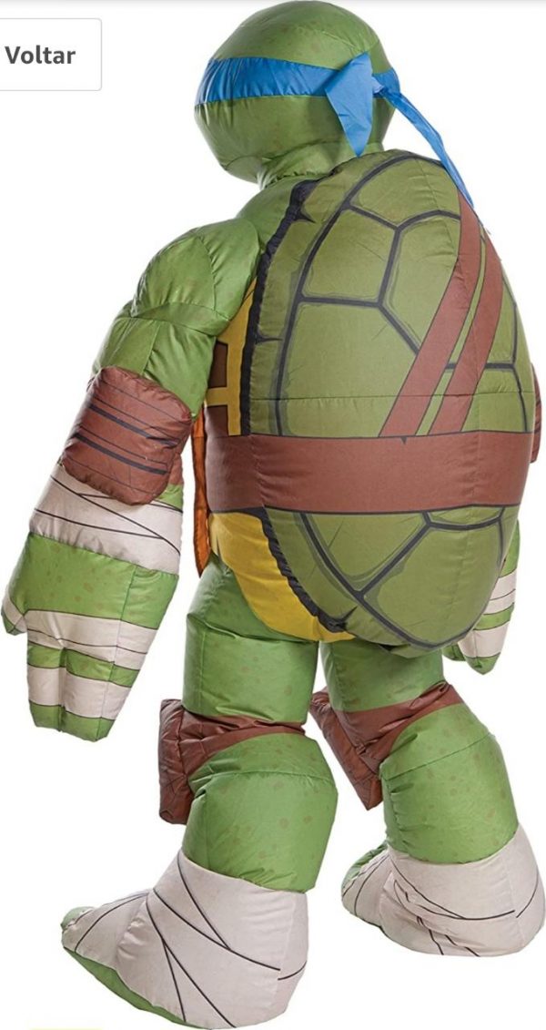 Rubie’s Fantasia Inflável Tartaruga Ninja Leonardo – rubie fantasy Teenage Mutant Ninja Turtles inflatable Leonardo fantasy