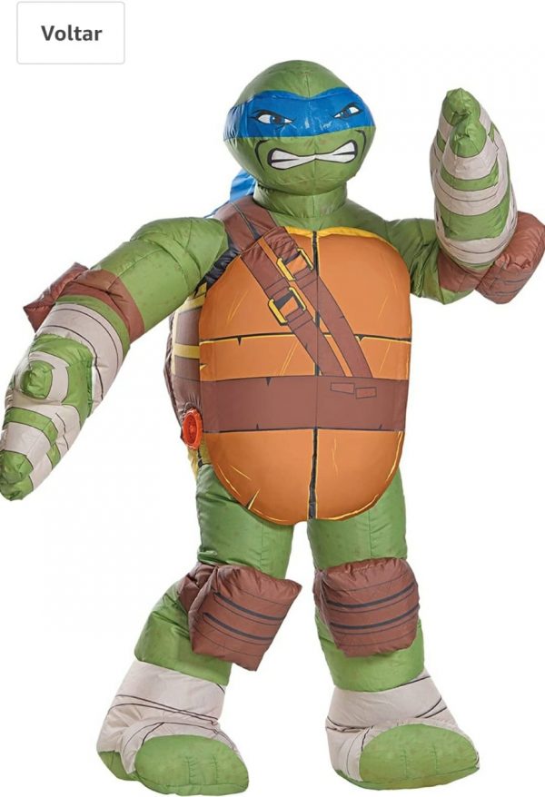 Rubie’s Fantasia Inflável Tartaruga Ninja Leonardo – rubie fantasy Teenage Mutant Ninja Turtles inflatable Leonardo fantasy