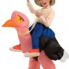 Rubie’s Avestruz de fantasia inflável e menino -Big Boys “inflatable fantasy Ostrich
