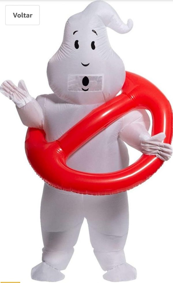 Rubie’s Fantasia Inflável  Ghostbusters- Ghostbusters No Ghost Inflatable Adult Costume