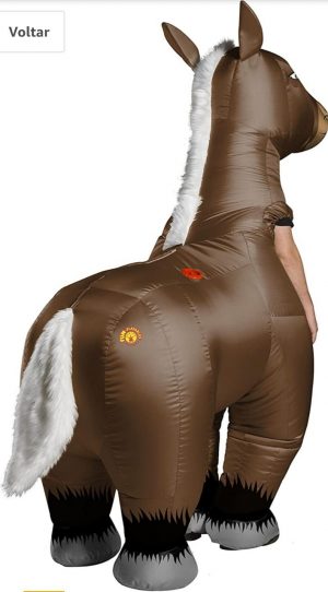 Rubie’s Fantasia Inflável de Cavalo-  rubie unisex-adults Mr inflatable fantasy horse, as shown