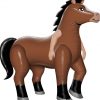 Rubie’s Fantasia Inflável de Cavalo-  rubie unisex-adults Mr inflatable fantasy horse, as shown