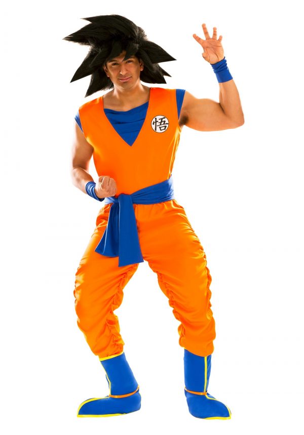 Fantasia de Goku Dragon Ball Z Plus Size – Dragon Ball Z Plus Size Goku Costume