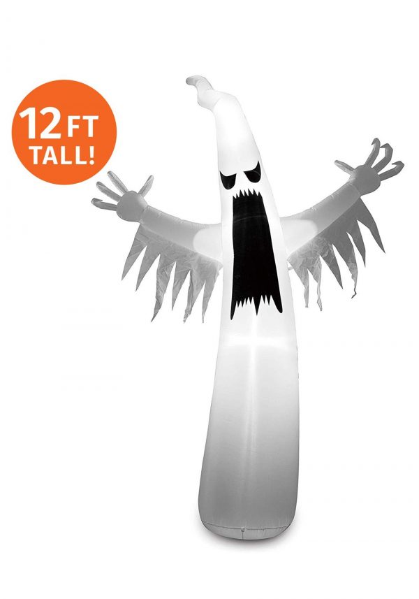 Fantasma inflável de 3,65 m elevado – Inflatable 12ft Towering Ghost