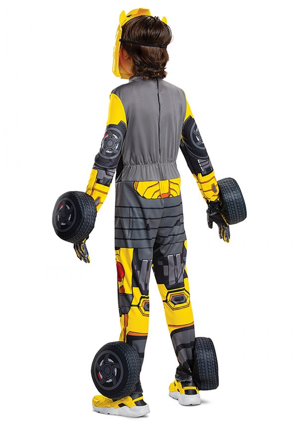 Fantasia Infantil Transformers Bumblebee – Transformers Bumblebee Converting Costume for Kids