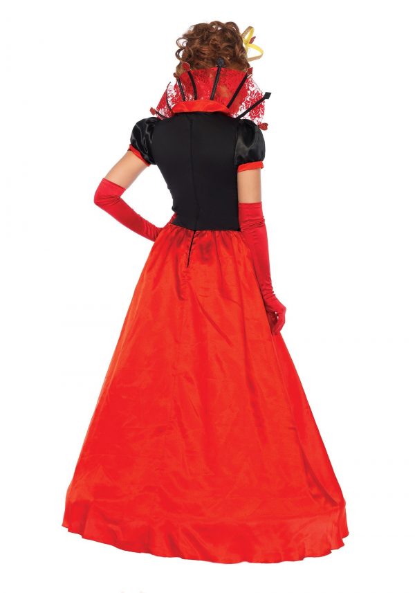 Fantasia Plus Size Rainha de Copas – Womens Plus Size Deluxe Queen of Hearts Costume