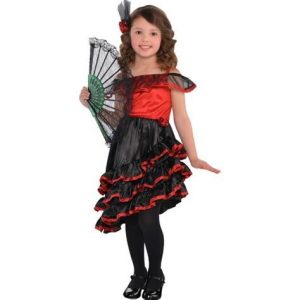 Fantasia de dançarina espanhola – Girls Spanish Dancer Costume