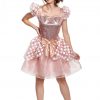 Fantasia  Adulto Deluxe Minnie Rose Gold – Rose Gold Minnie Deluxe Adult Costume