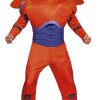 Fantasia  Deluxe adulto Baymax Big Hero Red Men – Adult Baymax Big Hero Red Men Deluxe Costume