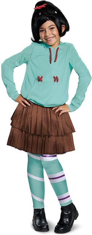 Fantasia Infantil Vanellope Disney –  Disney Vanellope Costume