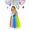 Fantasia Infantil de Arco íris – Child Rainbow Rain Cloud Costume Premium