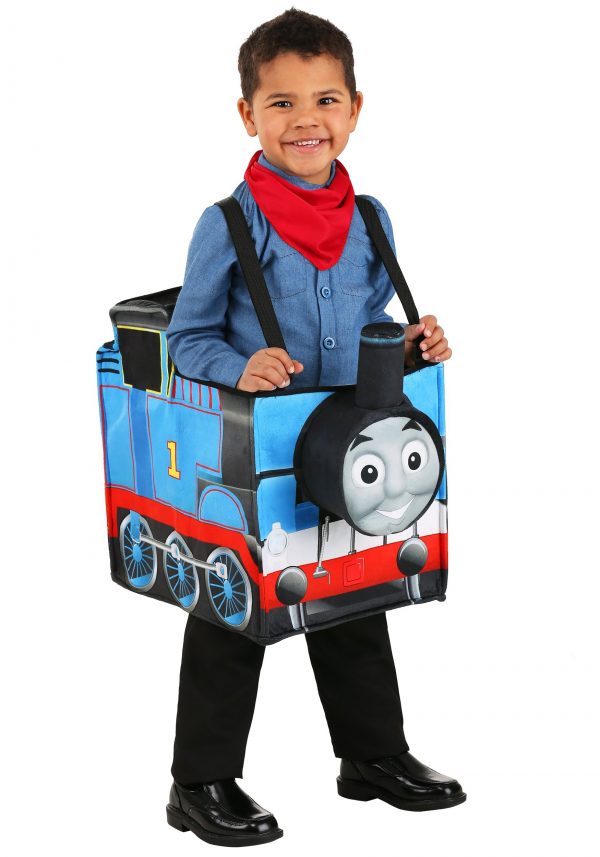 Fantasia O menino Thomas, o trem, anda fantasiado – Child Thomas the Train Ride in Costume