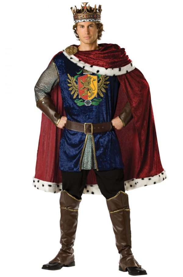 Fantasia adulto do rei nobre-Noble King Adult Costume