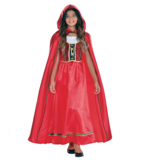 Fantasia de Chapeuzinho vermelho – Girls Fairytale Red Riding Hood