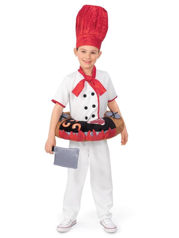 Fantasia de Hibachi Chef – Child Hibachi Chef Costume