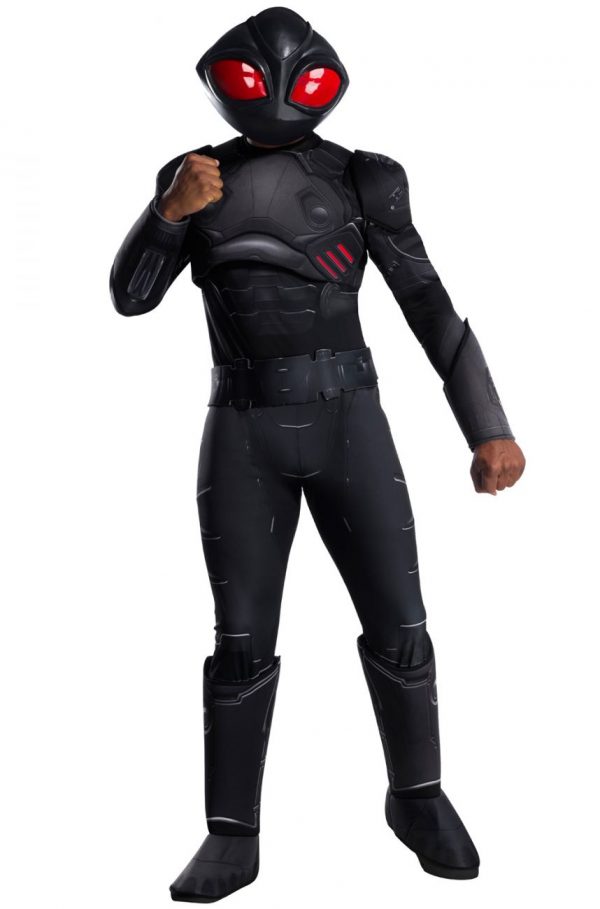 Fantasia de Manta Negra para Adultos Deluxe – Black Manta Deluxe Adult Costume