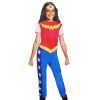Fantasia de Mulher Maravilha – Girls Wonder Woman Jumpsuit Costume