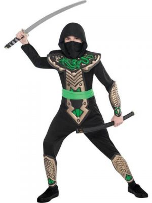Fantasia de Ninja Dragon Slayer-Boys Ninja Dragon Slayer Costume