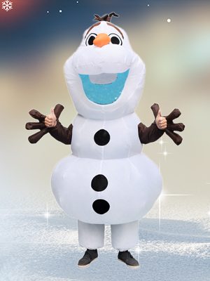 Fantasia de Olaf inflável para Adultos – Inflatable Olaf Costume for Adults