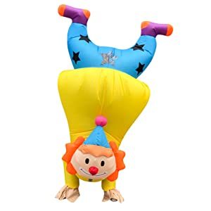 Fantasia de Palhaço inflável Adulto – Adult Inflatable Clown Costume