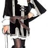 Fantasia de Pirata para Meninas – Child Sailor Captain Costume