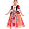Fantasia de Rainha de Copas – Girls Queen of Hearts Costume