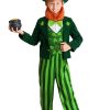 Fantasia de duende verde para crianças – Green Leprechaun Costume for Kids