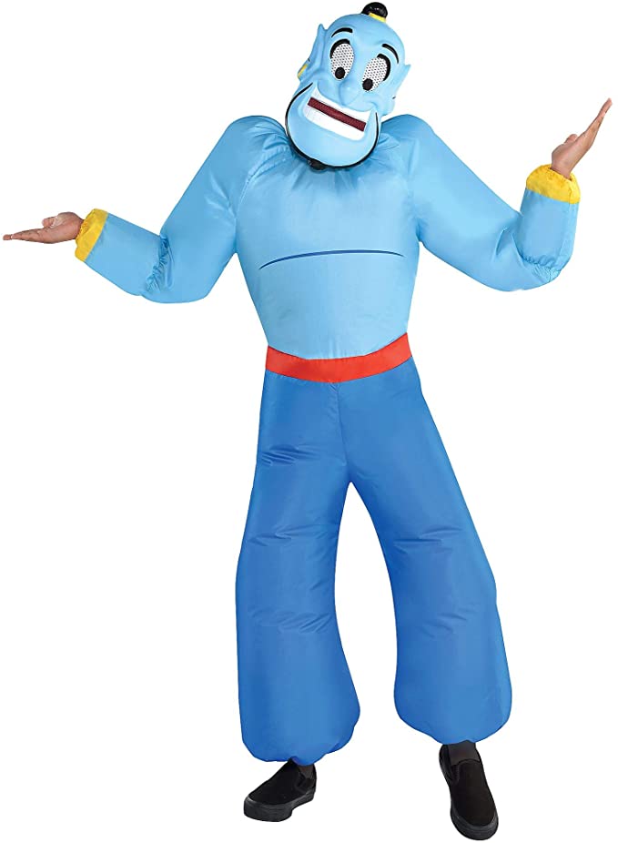 Fantasia de gênio inflável infantil Aladdin - Child Inflatable Genie Costume