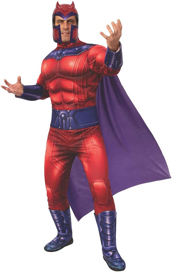 Fantasia de Magneto Universo Marvel masculino-Magneto Marvel Universe male costume