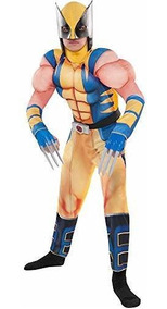Fantasia de músculo de Wolverine para meninos – Wolverine muscle costume for boys