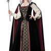 Fantasia de rainha elisabetana – Elizabethan Queen Adult Costume