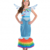 Fantasia de sereia Rainbow Dash – Girls Rainbow Dash Mermaid