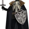 Fantasia esqueleto Rei das Trevas – Child Dark King Skeleton Costume
