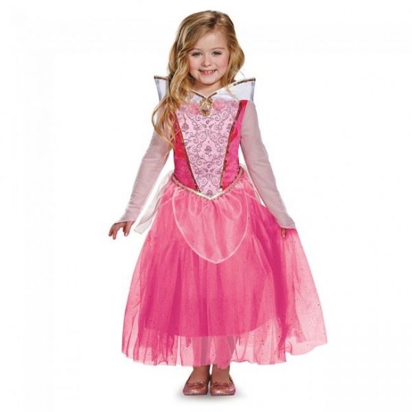 Fantasia infantil Princesa Aurora Disney – Kids Aurora Disney Princess Girls Costume