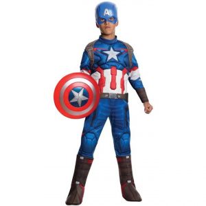 Fantasia muscular do Capitão América-Captain America Muscle Costume