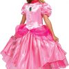 Vestido de fantasia de princesa pêssego – Peach princess costume dress