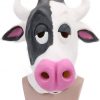 Máscara de vaca para festa -Cow mask for Halloween party